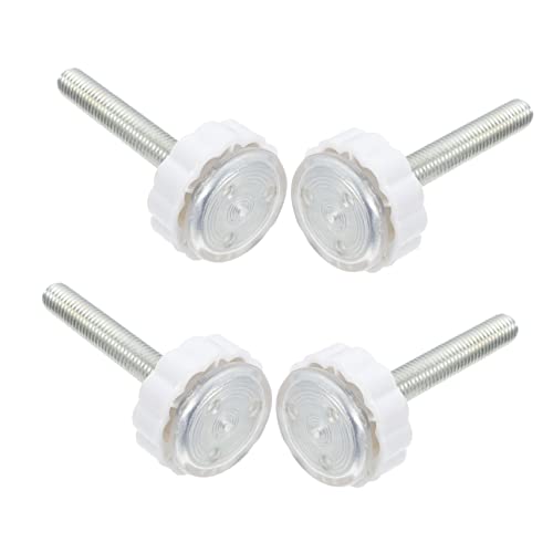 BESPORTBLE 4Piezas Varillas de Husillo Roscadas para Adaptadores de Seguridad Montaje sin Compatible con Escaleras