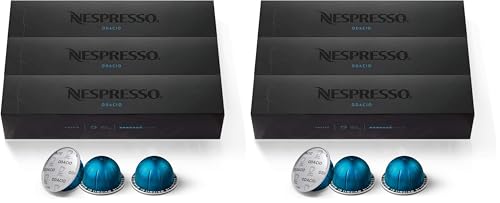 Image of Nespresso Capsules Vertuo,Odacio,Medium Roast Coffee,30-Count Coffee Pods,Brews 7.8oz.,(Pack of 2)
