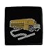 Large Enamel Mens Yellow School Bus Tie Tack Pin Silver Tone - Gift Boxed Fashion Details for Ties Trendy Accessories Stylish Additions Chic Details