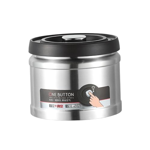 Generic 真空コーヒーキャニスター、 コーヒー豆保存容器、 簡単にきれいな食品穀物保存容器、, 1100ml