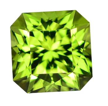 Péridot naturel de 10 carats pour bijou quotidien élégant homme femme