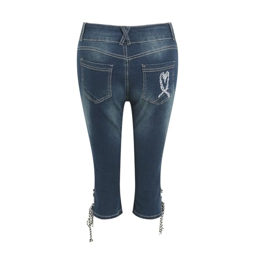 Pantalones de piel para traje regional con sofisticados elementos bordados 4
