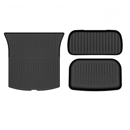 Tapis de sol de voiture étanches pour les aventures en Tesla Model Y