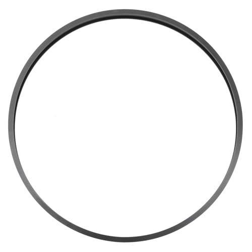 iplusmile Cadre Photo Mural Rond 40 CM en Aluminium Brossé Noir Mat 28 MM Cadre Décoratif Métal pour Décoration D’Intérieur Accessoire Photo DIY Simple...