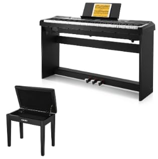 Donner DEP-20 +Donner Piano Bench with Storage - image 1