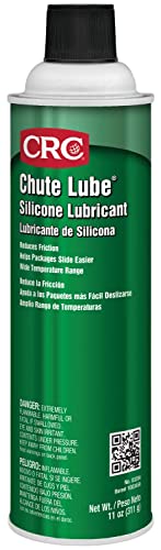 CRC Chute Lube Lubricant 03204 &ndash; 11 Wt Oz., Silicone Lubricant Spray for Package Handling...