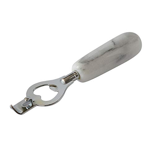 CBAM Bottles Opener APRIBOTTIGLIE Marmo Bianco Italian White Marble Made in Italy Classic Home Design