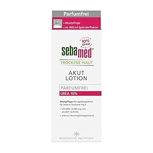 Sebamed Urea-acut voor droge huid, 10% lotion, parfumvrij, vochtlotion met zoete amandelolie voor mannen en vrouwen…