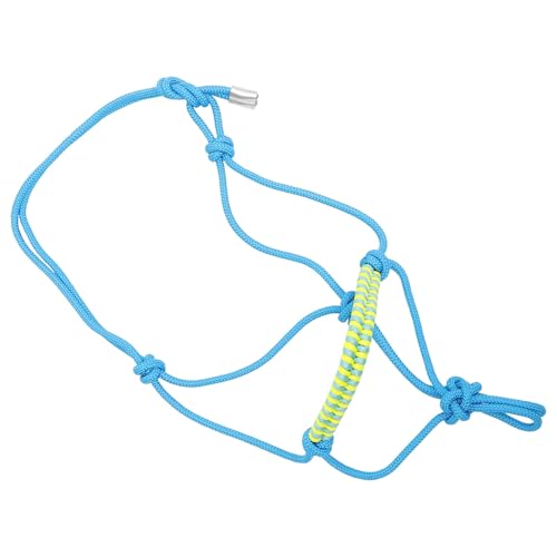 TOKIDNY Cabezada de Cuerda Trenzada Ajustable para Caballos Caballos Cabestro de Entrenamiento Resistente y Práctico Equipo de Equitación Ligero y Cómodo 1 Pieza Color Color