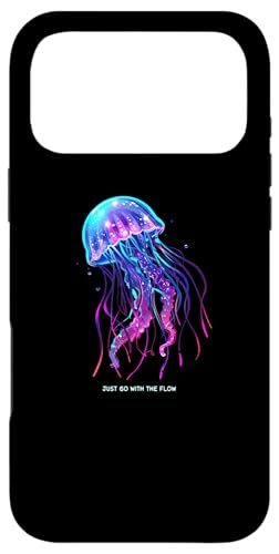 Awesome Cute UnderWater Fish Sea Just Go With Flow JellyFish �X�}�z�P�[�X iPhone 17 Pro Max �p