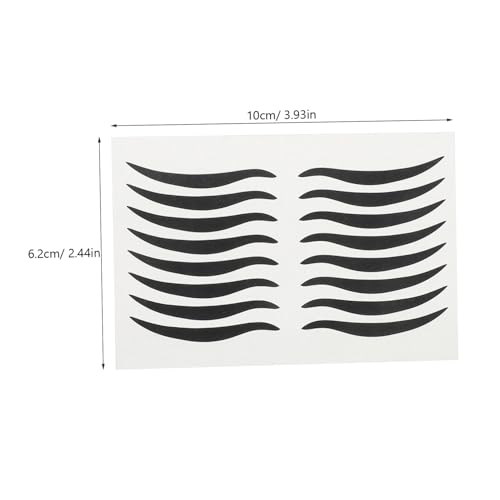 Ipetboom Sticker Eyeliner Negro 42x4mm miniatura 2