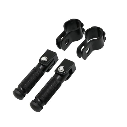 Repose-Pieds de Moto en Aluminium CNC Pédales Pliables et Antidérapantes Universelles