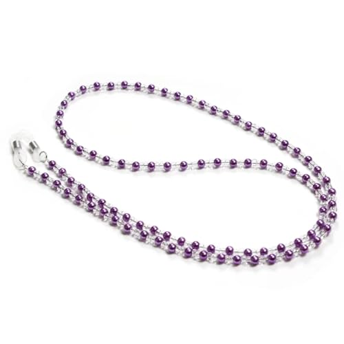 Image of Glasses Strap Beaded Eyeglass Chains Eye Glass Holders Necklaces String Women Eyewear Retainer Chain