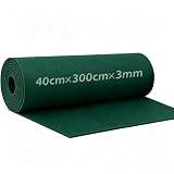 3mm Feltro Verde per Artigianato, 40 cm x 3M Feltro Morbido Tinta Unita...