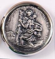 St Christopher Magnet. Saint Christopher Car Magnet.3.5 cms diameter. Only From St Joseph's Catholic Giftshop on Amazon
