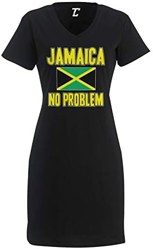 Jamaica No Problem – Jamaican Flag Rasta Women’s Nightshirt