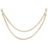 Large application:au-delà d'une ceinture, utilisez-le comme chaîne de sac, collier détachable, porte-clés, ou pièce décorative suspendue. Parfait pour les concerts, clubs, festivals, des soirées, ou à porter au quotidien. Un incontournable pour les danseurs, bascules, amateurs de punk, et les créateurs de tendances.