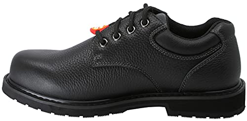 CACTUS Men’s 4” Mark II-Tested Slip-Resistant Tumbled Full Grain Leather Slip Resistant Rubber Outsole Restaurant Kitchen Work Shoe Non Slip4