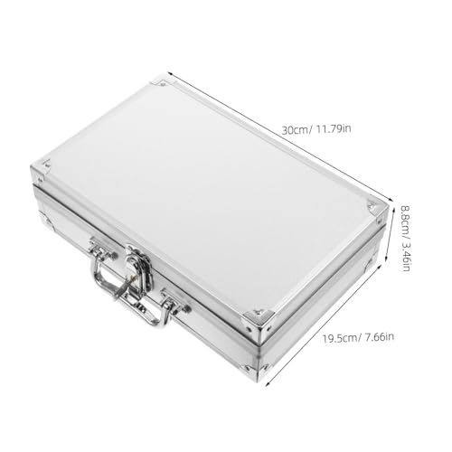 jojofuny Tool Storage Box Portable Safety Case for Tools Organizer for Home Office and Garage Use Versatile Right-angle Design with Capacity2