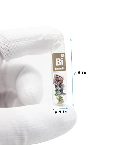 Elements Periodic Table Real, 99.99% Purity, Sealed in Glass Tube, for Gift, Teaching, Display, Collection, 68 Pcs