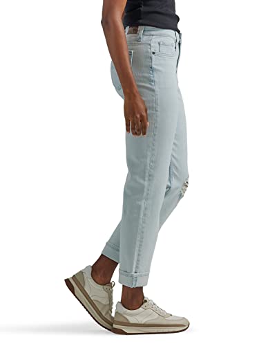 Lee Women's Mid Rise Boyfriend Jean2