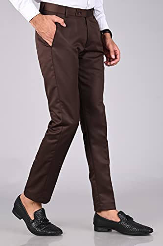 Image of Formal Pants for Men | Men's Slim fit Formal Pant Combo | Non Stretchable Trouser | Office wear Trousers
