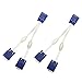 OSALADI Tv Cable 2pcs Vga One Divided into Two Cable LCD 1 to 2 Video Amplifier USB Cable Male to Dual Female Adapter USB Splitter Extension Cable Adapter for Tv Monitor Abs Video Player
