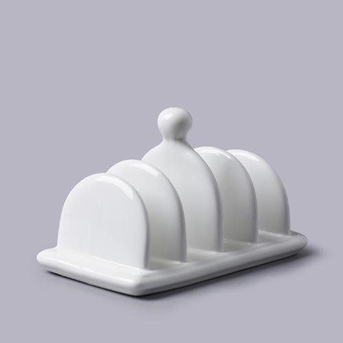 Porcelain Toast Rack White