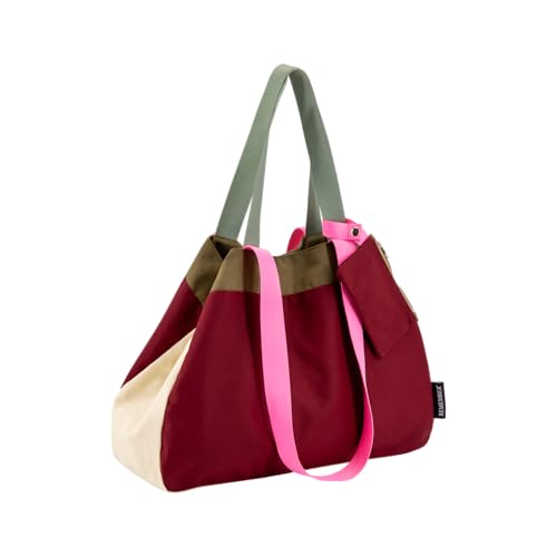Remember Canvas Tasche Emma B 50 x T 16 x H 36 cm Baumwolle/Polyester Robuste Stofftasche aus Canvas wiederverwendbare Einkaufstasche für Alltag Shopping oder Freizeit nachhaltige Tragetasche