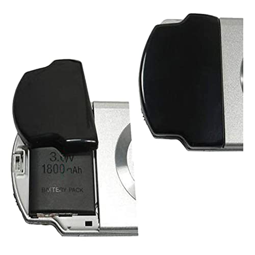 TX GIRL Funda De Cubierta De La Cubierta De La Puerta Trasera De La Batería De 10 Piezas For PSP 2000 2001 3000 3001 PS Reparación De Piezas De Reemplazo Negro (Color : Black)
