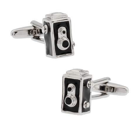 Gemelolandia | Gemelos Camara de Fotos Antigua Gemelos Originales para Camisas | para Hombres y Niños | Regalos para Bodas, Comuniones, Bautizos y Otros Eventos