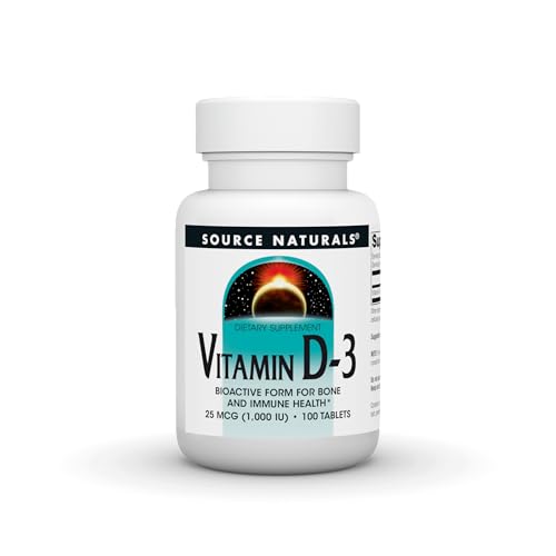 Source Naturals Vitamin D-3 1000 iu Supports Bone & Immune Health* - 100 Tablets