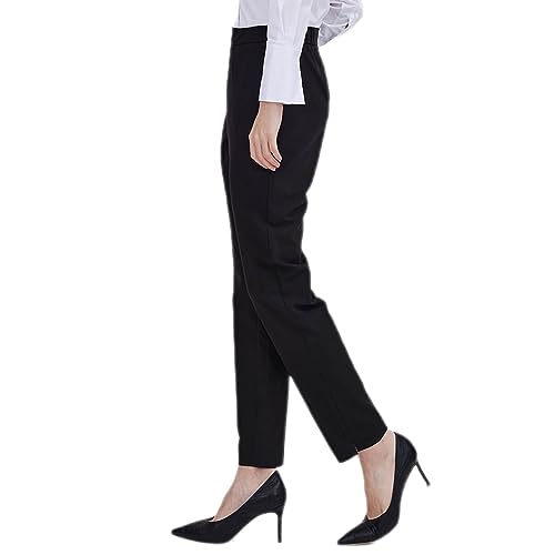 ASSUAL Women's Straight Leg Pants, Business Casual Trousers for Women4