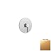 Aquabrass R4095-500 Gold Round Trim & Handle - 40255 Valve