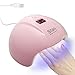 Produktbild LED UV Nagellampe 36W 18 LED Perlen Gel Nageltrockner Härtung Licht Smart Auto-Sensing mit 3 Timer Einstellung 30s 60s 90s für Nail Art zu Hause (Pink)