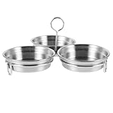 Bol à sauce – polyvalent et compatible avec une large gamme de vaisselle, ce qui le rend adapté à toutes les occasions de repas, bol à trempette en acier inoxydable