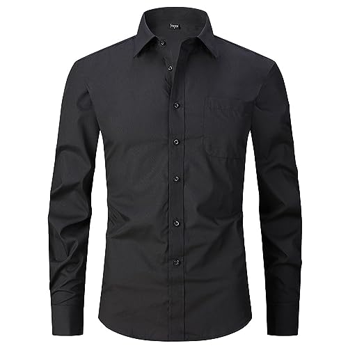 Chemise habillée formelle pour homme aux finitions haute qualité