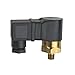 Gems PS41-20-2MNB-C-HNR Series PS41 Economical Miniature Pressure Switch, SPDT Circuit, 7-30 psi Range, 1/8" MNPT Brass Fitting, RA DIN 43650A with 1/2" FNPT Conduit (Pack of 10)