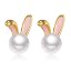 Gold White Pearl Rabbit