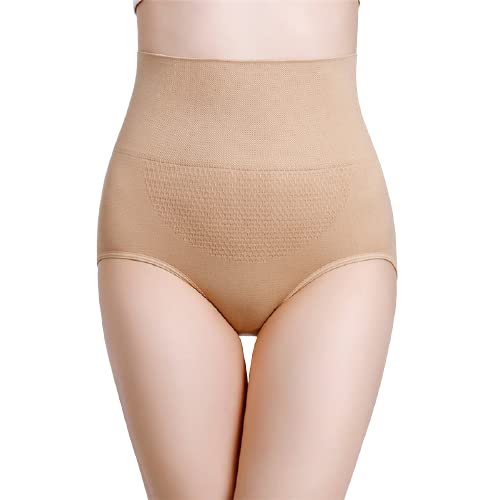 Women's Seamless Tummy Tucker Women's High Waist Shapewear Hipster Waist Shaper Tummy Slimming Size 32 to 36 Beige-image-48