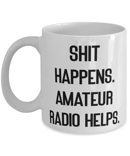 Taza para radioaficionados 11oz o 15oz miniatura 1
