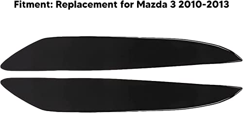 Cache-phares avant pour Mazda 3 2010-2013 au look dynamique urbain - 5