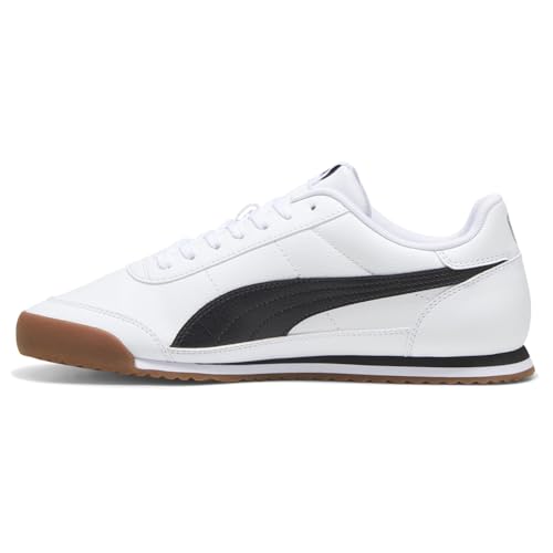 PUMA Mens Turino Ii Lace Up Sneakers Shoes Casual - White3