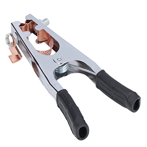500A Welding Clamp with Firm Clamping Force, Copper Ground Cable Clamp, Stainless Steel Holder for Fixing Tool Kit