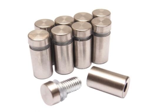Standoff Screws Stainless Steel 12mm x 20mm Sign Stand Off Fixings DIY house home (16)