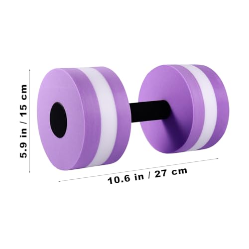 FAVOMOTO 2 piezas mancuernas de agua para ejercicio acuático miniatura 2
