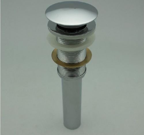 Luxury Bathroom Basin Sink Drain Pop Up Waste Vanity Without Overflow Drainer