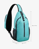 WATERFLY Sling Rucksack Sling Bag Schulterrucksack Umhängetasche – Ansicht 2