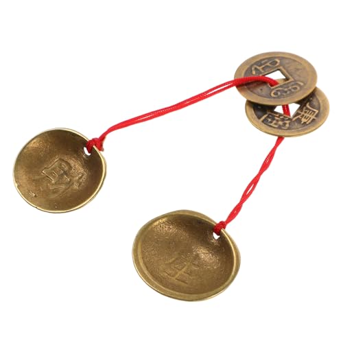 BRIGHTFUFU Chinese Fortune Telling Coin Chinese Party Favors Lucky Coin Home Decor Ancient Feng Shui