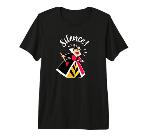 T-shirt Reine de Cœur Alice in Wonderland vêtement idéal pour festival pop culture